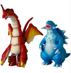 メディコムトイ MAT シラリー ＆ コダラー 伝説2大怪獣セット ソフビ