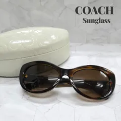 COACH コーチ サングラス HC8111 ブラウン系 55□18 135 3N ケース付き アイウェア アクセサリー ブランド 小物のサムネイル