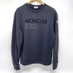 モンクレール グラフィックロゴ スウェット MAGLIA GIROCOLLO白M