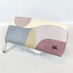 未使用級 Sybilla シビラ カミーノ 長財布 ラウンドファスナー マルチカラー レザー 牛革 Camino 美品 レディース 財布 現行モデルのサムネイル