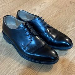 トゥモローランド別注チーニーuk6ストレートチップレザー革靴