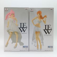 未開封】ワンピース ペローナ ナミ フィギュア 2体セット LADY EDGE