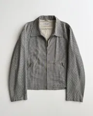 1990s GIORGIO ARMANI HOUNDSTOOTH JACKET ジョルジオアルマーニ　1990年代　archive アーカイブ　千鳥柄　ショート丈　ブルゾン　ジャケット　90s Special itemのサムネイル