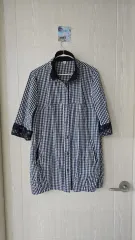 レディース夏ストレッチシャツ L 100 (KARAレイPOINT 袖)のサムネイル