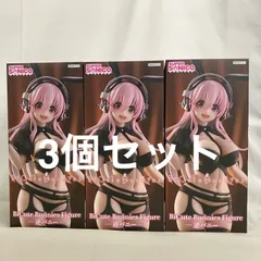 未開封 すーぱーそに子 BiCute Bunnies Figure 逆バニー フィギュア 3個セット SF7122 c107のサムネイル