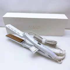 《最新モデル＊新品同様》 KINUJO 絹女 ストレート アイロン ホワイト LM-225  ,2607N021のサムネイル