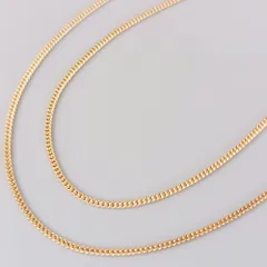 18金 K18 男女兼用 ジュエリーマキ 喜平ネックレス 2.01ｇ 40㎝ Z1719のサムネイル