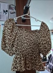 yuyu 様リクエスト シアーメッシュフリルポロトップス ミニフリル 