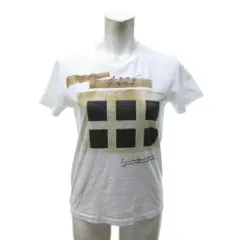 プラダ PRADA 半袖 Ｔシャツ カットソー クルーネック グラフィック ホワイト S  ■WYのサムネイル