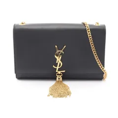 サンローランパリ SAINT LAURENT PARIS ショルダーバッグ ケイト モノグラム 354119 ブラック レザー ケイト タッセル ミディアム レディース Used Aのサムネイル