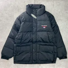 未使用品 POLO SPORT ダウンジャケット ブラック ポロスポ 90sのサムネイル