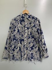 Needles ニードルス 長袖 パイナップル柄 レーヨンシャツ S - メルカリ