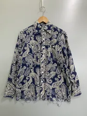 【現状渡し品】 NEEDLES ニードルス 初期白タグ 総柄シャツ NAVY PAISLEY ネイビーペイズリー メンズ長袖 シャツ 【140-260704-hu-02-min】のサムネイル