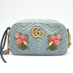 GUCCI（グッチ）GGキャンバス ドローストリング ポーチ バニティバッグ