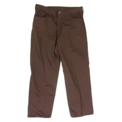 WACKO MARIA ワコマリア Wrangler ラングラー WS0192 × Wrangler WRANCHER DRESS JEANS ラングラー ランチャー ドレス ジーンズ パンツ ブラウン系 XL【中古】のサムネイル