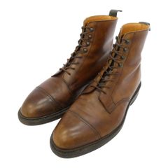 Alden New England ブラウンレースアップブーツ 10 - メルカリ