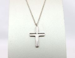TIFFANY&Co.ティファニー コンケーブクロスネックレス - メルカリ