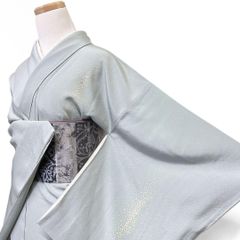 夏着物 絽色無地 一つ紋 わたぺんぎん様 - メルカリ