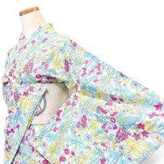 新品 撫松庵 型染金魚 綿絽 洗える夏着物 小紋 浴衣 - メルカリ