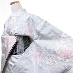 ドリッコ着物 作り帯 袋帯 白地、木花の実、金糸、模様 総柄 - メルカリ
