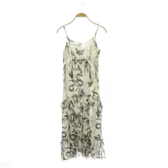 オールセインツ ALLSAINTS ワンピース キャミワンピ ロング 総柄 ホワイト グレー /HKのサムネイル