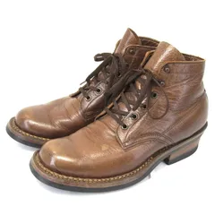 WHITE'S BOOTS ホワイツ US8E 26cm セミドレス ウォーターバッファロー #700ソール ワークブーツ 水牛 WATER BUFFALO ブラウン  35005722のサムネイル