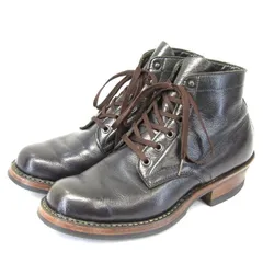 美品 WHITE'S BOOTS ホワイツ US8E 26cm セミドレス ウォーターバッファロー ワークブーツ 水牛 WATER BUFFALO ブラック 黒  35005723のサムネイル