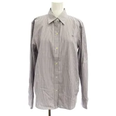 ローレンラルフローレン LAUREN RALPH LAUREN シャツ ブラウス M 紫 ストライプ柄 長袖 /JP42のサムネイル