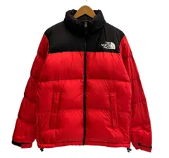 ノースフェイス THE NORTH FACE Nuptse Jacketダウンジャケット 赤 ND91841 ジャケット レッド Lサイズ 101MT-6504のサムネイル
