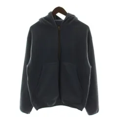 エヴィス EVISU Evis プルオーバーパーカー L 青 長袖 ハーフジップ フード付 /GG43 ■GY28のサムネイル