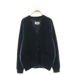 メゾンマルジェラ 4 Maison Margiela 4 モヘアシャギー オーバーサイズカーディガン ニット 長袖 XS ネイビー /HK ■OSのサムネイル