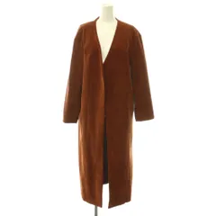 アメリヴィンテージ Ameri VINTAGE CORDUROY NO COLLAR JACKET コート ノーカラー アウター コーデュロイ F ブラウン /CX ■OSのサムネイル
