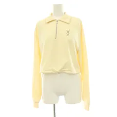 リリーブラウン Lily Brown 25AW Lily Bear ハーフジップクロップドスウェット トレーナー プルオーバー F アイボリー /CX ■OSのサムネイル