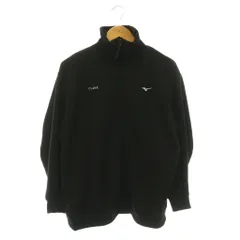 クラネ CLANE ×MIZUNO コラボ WATERREPELLENT TRACK JACKET トラックジャケット ハーフジップ 1 ブラック /HK ■OSのサムネイル