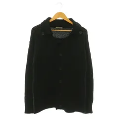 ボッテガヴェネタ BOTTEGA VENETA カシミヤ襟付きニットカーディガン 46 ブラック 黒 /CX ■OS ■SHのサムネイル