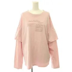 アメリヴィンテージ Ameri VINTAGE 26SS VINTAGE LIKE LAYARD LONG TEE カットソー Tシャツ ロンT F ピンク /CX ■OSのサムネイル
