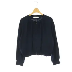 ナチュラルビューティーベーシック NATURAL BEAUTY BASIC ジャケット ブルゾン ジップアップ 薄手 M 紺 /HS ■OS ■MAのサムネイル
