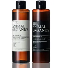 獣医師監修｜ペット用 シャンプー＆トリートメント 犬用兼猫用 全成分表示 人間規格 低刺激 無添加 日本製 各250ml アニマルオーガニック [シャンプー＆トリートメント]のサムネイル