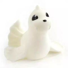中古】キーホルダー 生きろ。そなたは美しい。 文字ラバー根付 「千と