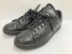 adidas アディダス STAN SMITH LUX スタンスミス ラックス オールブラック レザースニーカー 黒 HQ6787のサムネイル