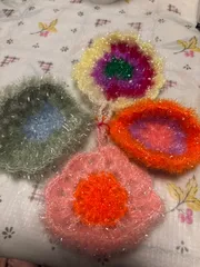手編み【スセミアクリルエコたわしまとめてセット】のサムネイル