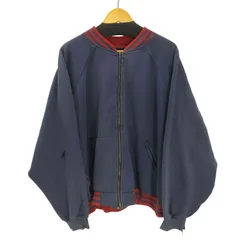ギャップ Gap 90S OLD デカ 紺タグ スウェット バーシティー ジャケット スタジャン  メンズ import：L のサムネイル