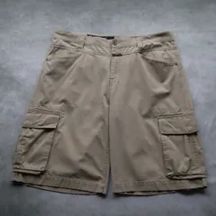 90's~00's MARITHÉ + FRANÇOIS GIRBAUD マリテ・フランソワ・ジルボー Wide Cargo Shorts Reraxed Fit ベージュ Y2K B系 ストリート スケーターのサムネイル