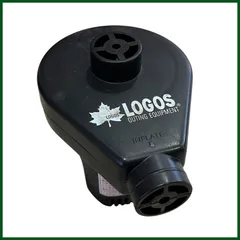 中古 ●LOGOS/ロゴス●パワーブロー 空気入れ 通電OK ケーブル２種付き エアベッド キャンプ アウトドアのサムネイル