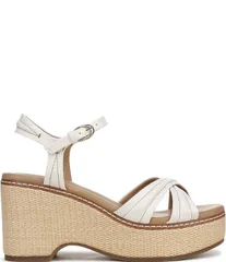 ナチュライザー レディース シューズ サンダル プラットフォーム アンクル レザー Naturalizer Dovie Leather Ankle Wrap Sandal Platform Raffiのサムネイル