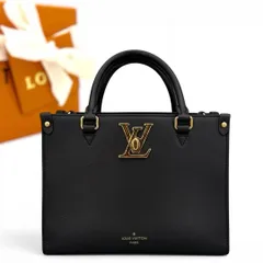 ルイヴィトン ロック&ゴー ハンドバッグ レザー 黒 ブラック LOUIS VUITTON トートバッグのサムネイル