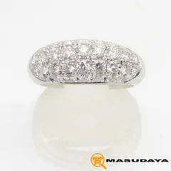 タサキ パヴェ ダイヤモンド リング Pt900/D0.97ct【美品】のサムネイル