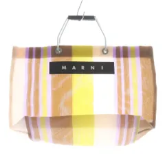 マルニ MARNI ストライプ トートバッグ ハンドバッグ マルチカラーのサムネイル