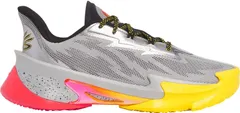 アンダーアーマー メンズ シューズ スニーカー Under Armour Curry Series 7 Iron Sharpens Iron Basketball Shoes Grey グレーのサムネイル