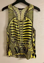 BALMAIN バルマン シルク ノースリーブ トップスのサムネイル